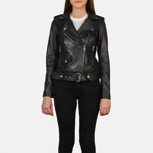 เสื้อแจ็กเก็ตแฟชั่นสำหรับผู้หญิงใส่สบายคอตั้งพร้อมพิมพ์โลโก้วัสดุผ้าใบลายพื้น - Product Image 3