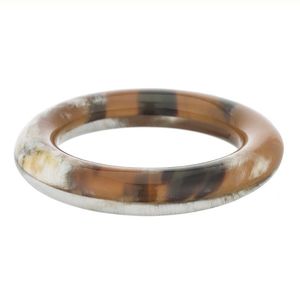 PULSERAS CUERNO DE BÚFALO Hecho a mano de lujo al por mayor Natural Buffalo Ox Cow Horn Bangle Joyería de moda para hombres y mujeres - Product Image 4