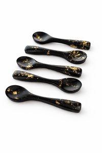 Cubiertos de Resina Elegantes de Colección, Diseño Elegante, Ecológicos, Duraderos y con un Toque de Lujo para Servir Ensaladas - Product Image 3