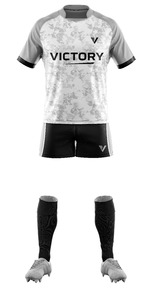 Maillot de rugby professionnel en polyester/spandex avec impression par sublimation anti-UV, personnalisable avec le nom de l'équipe, le nom du joueur et le numéro - Product Image 6