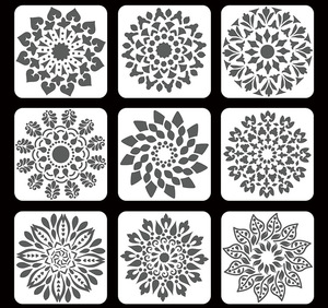 Sản Phẩm Mới Khuôn Tô Vẽ Chữ Cái Bằng Nhự<span class=keywords><strong>a</strong></span> Tùy Chỉnh Mẫu Vẽ Cho Trẻ Em Trên Túi Hoặc Gỗ - Product Image 3