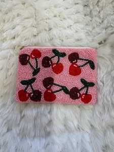 Sac fourre-tout en perles de verre style bohème fait main, pochette à monnaie perlée brodée avec logo personnalisé, tailles pour femmes, promotions mode - Product Image 2