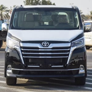 รถตู้โตโยต้าแกรนเวีย AWD สีดำ ปี 2024 มือสอง เครื่องยนต์ 8 ลิตร ระบบควบคุมความเร็วอัตโนมัติ ไฟหน้า LED ขนาดยาง R20 เบาะหนัง เกียร์อัตโนมัติ - Product Image 1
