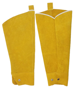 Manches de bras de soudage en cuir fendu de vache de haute qualité - Product Image 4