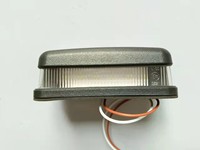 12 24V LED camion remorque plaque d'immatriculation lumière étanche e-mark approuvé feu de plaque d'immatriculation arrière pour véhicules lourds