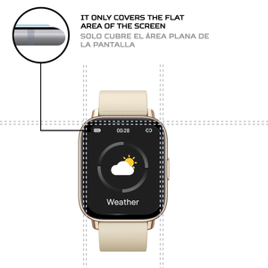 ANTISHOCK Screen Protector for Zeblaze GTS Pro Smart <b>Watch</b> <b>Cases</b> - Product Image 4