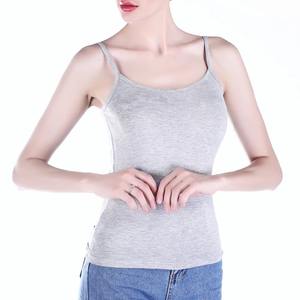 Modal <b>Camisole</b> Vest Female Short Slim Bottoming Shirt Inside Sexy Fashion Thin <b>Tops</b> Spaghetti Strap Tanks Korean Style - Product Image 3