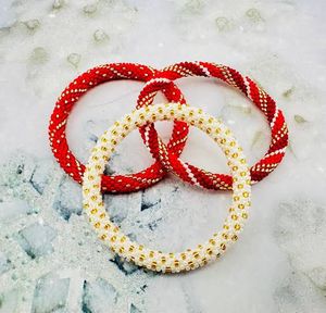 Pulseras de mujer con cuentas de cristal hechas a mano personalizadas de calidad superior, brazaletes de perlas de moda de nuevo diseño, joyería de moda más vendida - Product Image 3