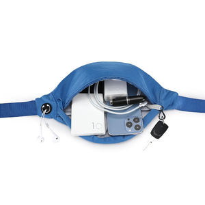 Sac banane sportif personnalisé unisexe, sac de ceinture à fermeture éclair, ceinture en cuir, boîte, voyage en plein air, course à pied, randonnée, pochette pour téléphone, rangement - Product Image 3