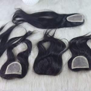 InstaHair LightTop 150% Density Glue <b>Clip</b>-In Remy Hair Topper Lace Base Women Real Human Hair Pieces No Bangs 7-13CM - Product Image 1