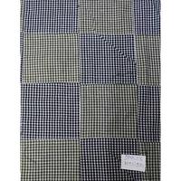 En gros Coudre Patchwork Tissé Textile Uni 21s 105gsm Plaid Madras Vérifie Tissu Pour L'exportation