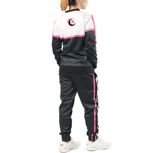 2025 costume de Sport bleu personnalisé pour les tailles américaines et européennes Service OEM combinaison de survêtement en Polyester pour hommes et femmes entraînement de course - Product Image 3