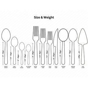 Juego de cubiertos de lujo chapados en oro de 92 piezas para 12 personas, regalo perfecto, juego de cubiertos elegante para bodas - Product Image 6