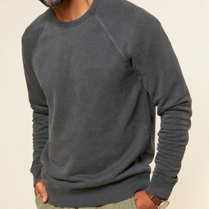 Sweat-shirt d'hiver pour homme, col rond, imprimé, personnalisable OEM, en polaire, manches longues, séchage rapide, respirant - Product Image 3