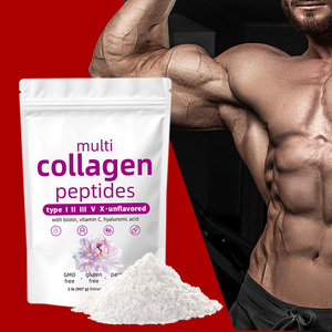 Supplément de poudre de protéine de peptide de collagène La marque OEM contient une variété de poudre de protéine de vitamines - Product Image 1