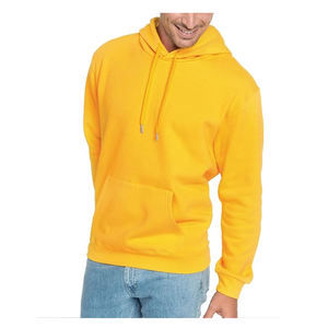 Sweats à capuche pour hommes en tissu molletonné français polyester/coton délavé à l'acide, fermeture éclair - Product Image 5