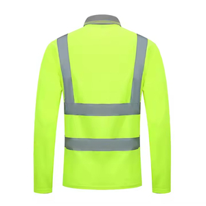 T-shirt personnalisé réfléchissant de sécurité à manches courtes pour homme - Product Image 4