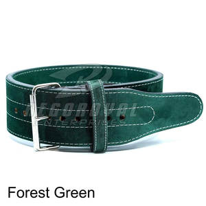 Cinturón de levantamiento de pesas de una sola punta Premium para hombres y mujeres Cinturón de levantamiento de cuero ajustable de una sola punta - Product Image 6