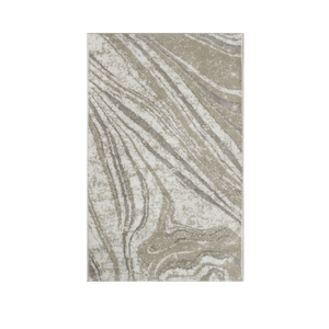 Tapis de bain et de douche en coton recyclé Vega, teint en fil, jacquard, motif abstrait, production sur mesure - Product Image 2