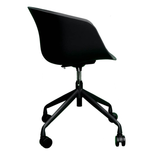 Chaise pivotante réglable en hauteur GAKH-53PP, design minimaliste, dossier en plastique, tissu en mousse, pour chambre à coucher, bureau à domicile, hôpital - Product Image 6