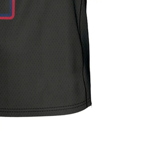 Camiseta de Fútbol Americano Personalizada para Hombre, Cuello en V, Negra, Número 1 Sublimado, Absorbe la Humedad, Manga Corta, Uniforme de Equipo - Product Image 3