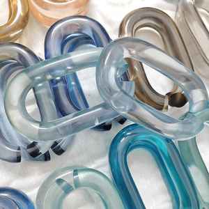 Cadena Decorativa de Resina Transparente y Ecológica para Colgar en la Pared, Separador de Ambientes Estilo Ángel, Disponible en Todos los Colores - Product Image 2