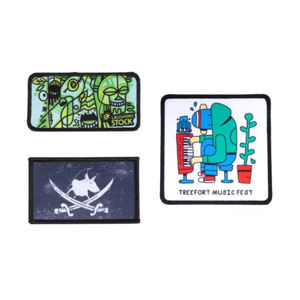 Patchs en fer en tissu de haute qualité pour vêtements et chapeaux Patchs de bâton de sublimation de logo imprimé de marque personnalisée - Product Image 3