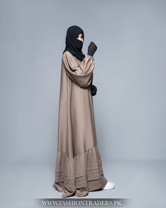 Premium Modest <b>Abaya</b> For <b>Women</b> Islamic Clothing Long Sleeve Elegant Design Custom Made Factory Wholesale Manufacturer Pakistan - Product Image 6