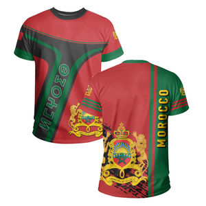 Maillot de football spécial de l'équipe nationale du Maroc avec drapeau marocain et motif Kente - Product Image 5