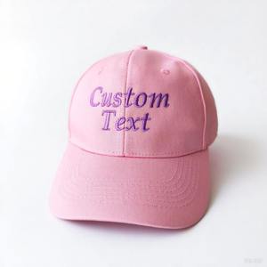 Casquette de baseball personnalisée avec logo brodé Casquette de golf en sergé de coton doux Imperméable Imprimé Fermeture flexible-pour enfants hommes femmes - Product Image 3