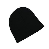 Bonnet d'hiver en polyester tricoté, chaud, côtelé, réglable, unisexe, adulte, couleur personnalisée, logo personnalisé, haute qualité, respirant