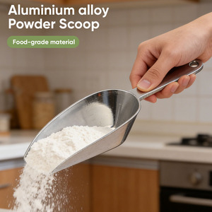 Pala para Hielo de Aleación de Aluminio, Pala para Hielo de Metal de Alta Calidad para Bar, Restaurante, Cocina y Cubo de Hielo - Product Image 1