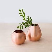Florero Moderno de Estilo Lujoso, Jarrón Grande Decorativo, Último Acabado, Flores para el Hogar, Metal para Decoración de Piso de Sala de Estar