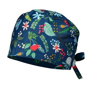Gorro Quirúrgico de Algodón de Color Sólido para Mujer, Gorro de Enfermera con Forro de Satén, Cómodo y Ajustable, Gorro Médico para Hospital y Clínica - Product Image 6