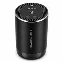 Diffuseur d'arômes intelligent pour voiture, support de tasse, projection de ciel étoilé, 3 modes de brume, vibration automatique IA