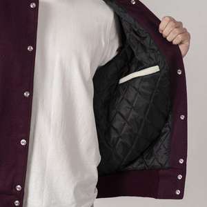 Chaqueta universitaria personalizada 2025, chaquetas de tamaño personalizado para hombre, abrigo deportivo Letterman con materiales de alta calidad, chaqueta universitaria para hombre - Product Image 2