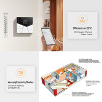 Termostatos Inteligentes para el Hogar con Sensor Remoto, Control de Temperatura Ambiente, Venta Directa de Fábrica, Eficiencia de Costos