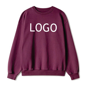 Sweat à capuche pour homme 100% coton personnalisé Streetwear régulier hiver lourd demi-fermeture éclair Design vintage à manches longues teint uni - Product Image 1