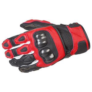 Guantes de carreras de cuero Premium estilo motorista negro de dedo completo personalizados guantes de uso de motocicleta deportivos cómodos 2025 - Product Image 6
