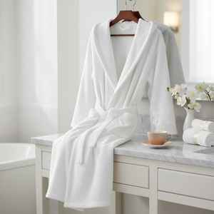 Albornoz de Hotel de Algodón Turco Premium, 890g, Grueso, Suave, Absorbente, de Lujo, Unisex, para Spa y Hogar, Venta al Por Mayor, OEM - Product Image 4