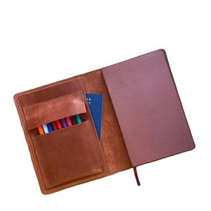 ปกสมุดโน้ตหนังสำหรับ A5 bullet Journal sketchchbook เคสออแกไนเซอร์ขนาดกลาง A5 LP5-0042