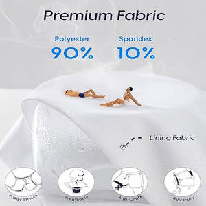 กางเกงขาสั้นรัดรูปแบบ2-in-1สำหรับผู้ชายกางเกงขาสั้นสำหรับใส่เล่นกีฬาฤดูร้อนพร้อมตัวปิดเอวยางยืด - Product Image 6