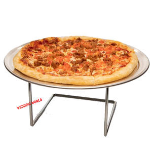 Support à pizza classique en métal de créateur Belle qualité Porte-pizza en gros fait à la main Support à pizza en métal fantaisie classique et élégant - Product Image 4