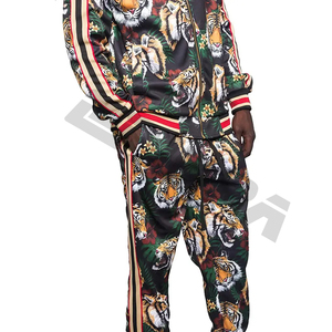 Chándal reflectante de invierno de alta calidad hecho a medida para hombre, ropa informal de talla grande personalizada de fábrica - Product Image 5