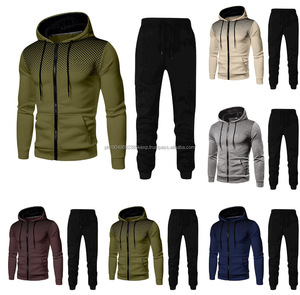 Survêtement pour homme, pantalon de survêtement et sweat-shirt, vente chaude, nouveau, vêtements de sport, fitness, automne et hiver - Product Image 3