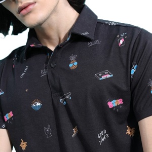 Polo de golf personnalisé 100 % coton PK pour homme/femme, haute qualité, manches courtes, nouvelle technique de teinture unie, grandes tailles - Product Image 6