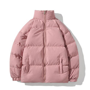 Chaqueta acolchada para hombre de color sólido de estilo moderno, chaqueta de invierno gruesa y cálida para exteriores al por mayor para hombre - Product Image 2