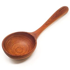 Nouveaux accessoires de cuisine ustensiles en bois de teck cuillère de cuisson en bois Logo personnalisé en bois pour ustensiles de cuisine antiadhésifs cuisine et maison - Product Image 1