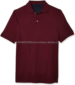 Camiseta de Golf Personalizada para Hombre, de Punto, Algodón/Poliéster, Secado Rápido, Transpirable, Estilo Casual, Sublimación, Lisa para Camiseta Privada - Product Image 1