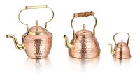 Magnifique service à thé et à café en cuivre classique ROSHAN HANDICRAFTS, capacité de 500 ml, artisanat résistant à la chaleur pour la maison